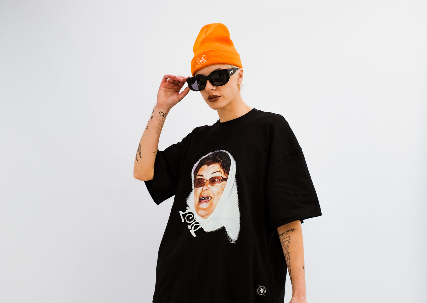 Black Gangster Granny Tee