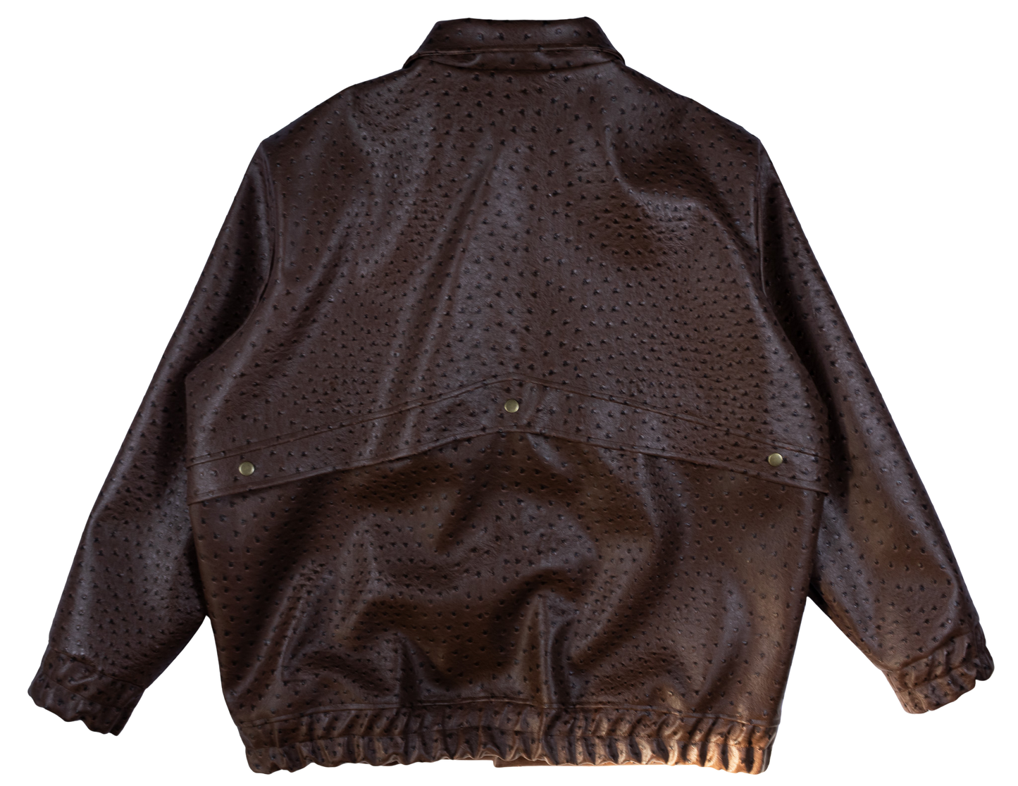 Heritage brown leather jacket