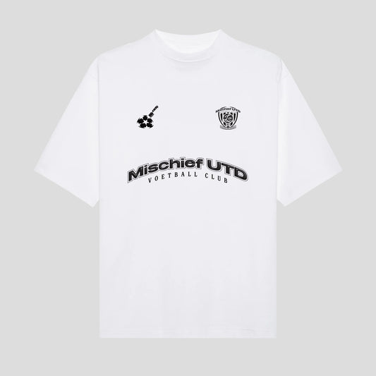 White Home Warm - Up Tee - DGBCYN (black)