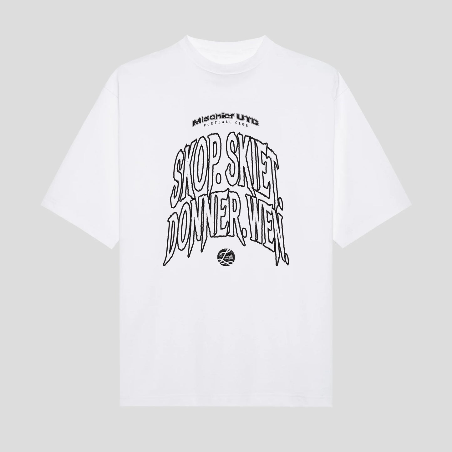 White Home Supporters Tee - RFAH (Black)